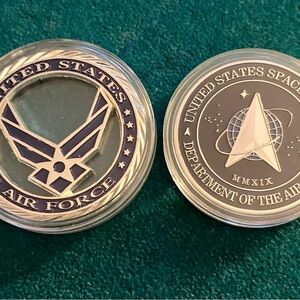 United States Air Force and Space Force Commemorative Coins